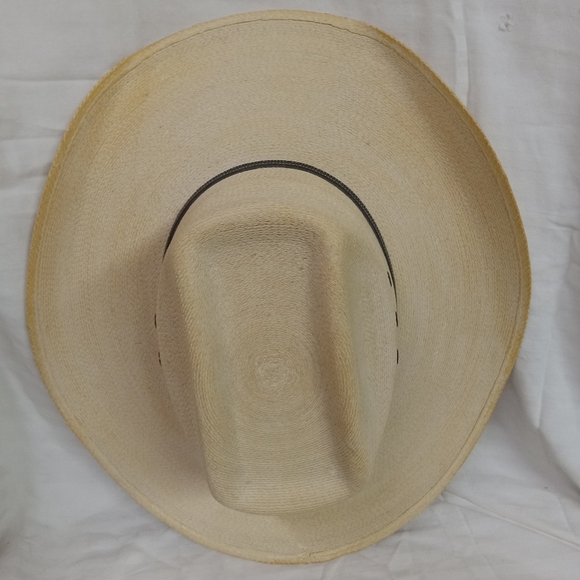 ATWOOD Straw Hat,Long Oval Style Kaycee , Natural Size 7 - Picture 6 of 13